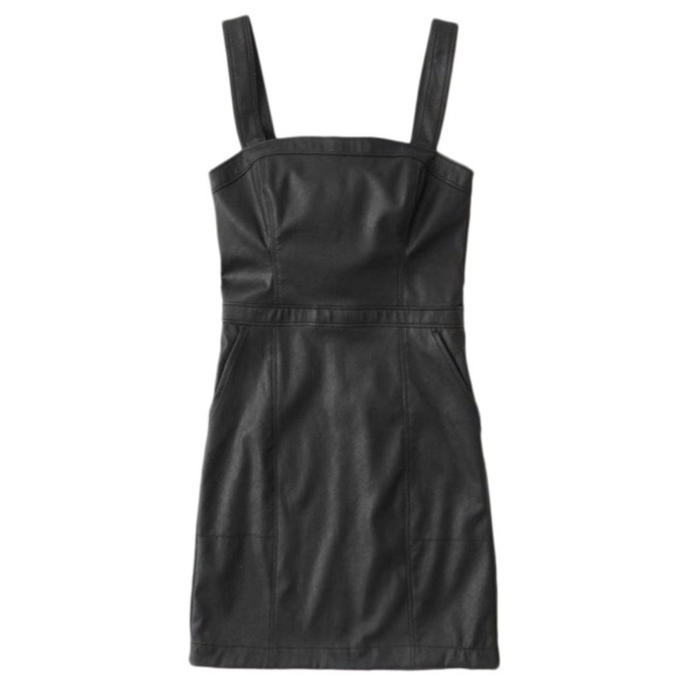 Abercrombie faux leather dress (Size M)